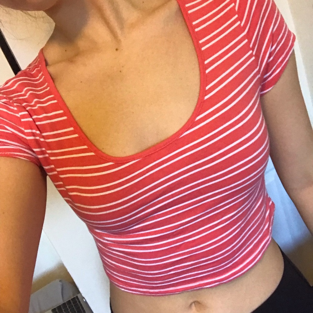 Stripped crop